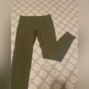 Green Active Leggings